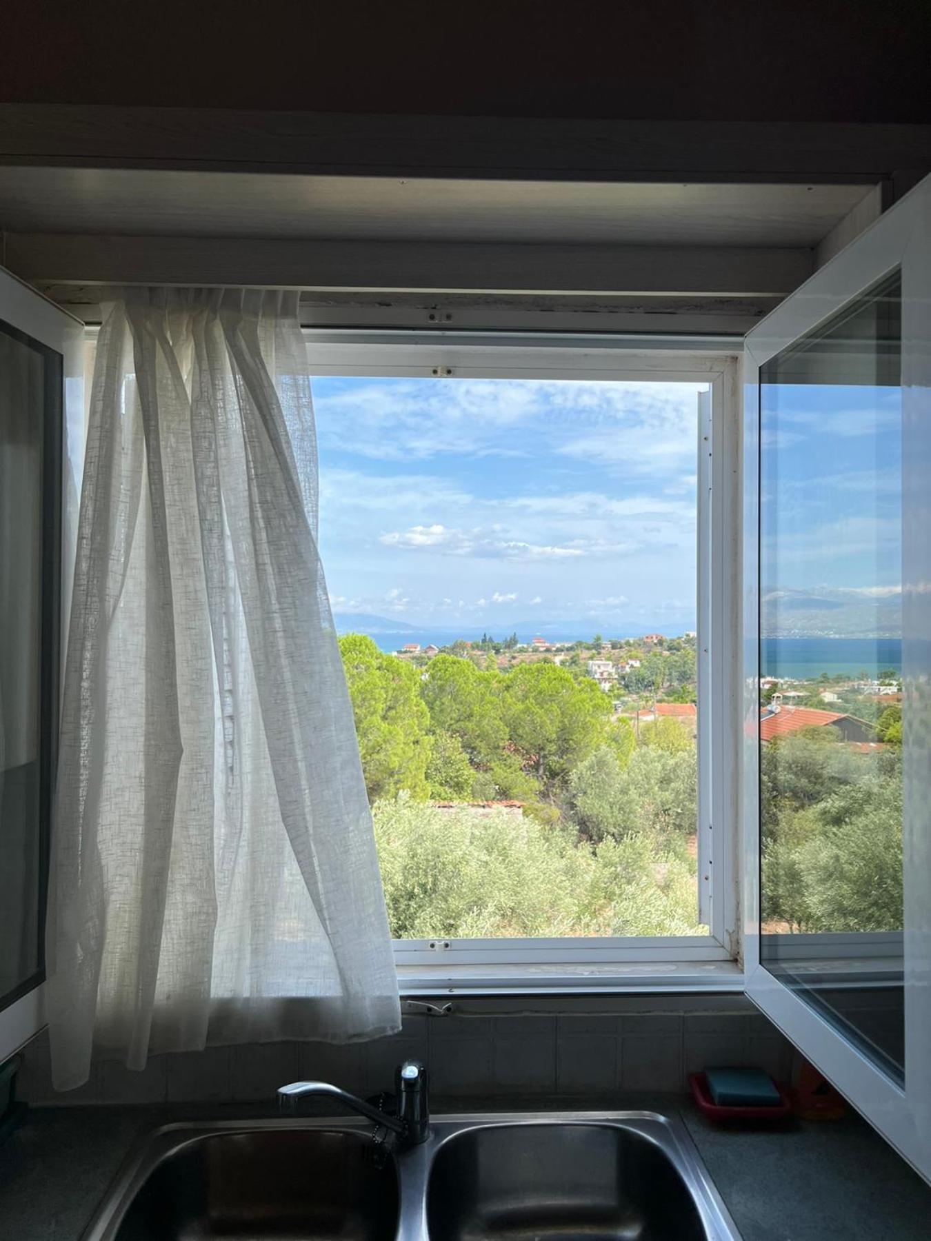 Paralia Avlidhos Xenia'S Seaview House 빌라 외부 사진