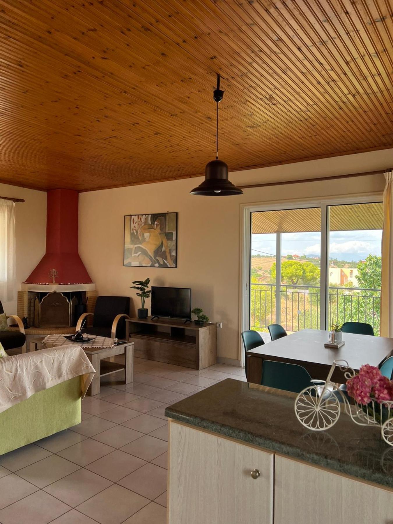 Paralia Avlidhos Xenia'S Seaview House 빌라 외부 사진