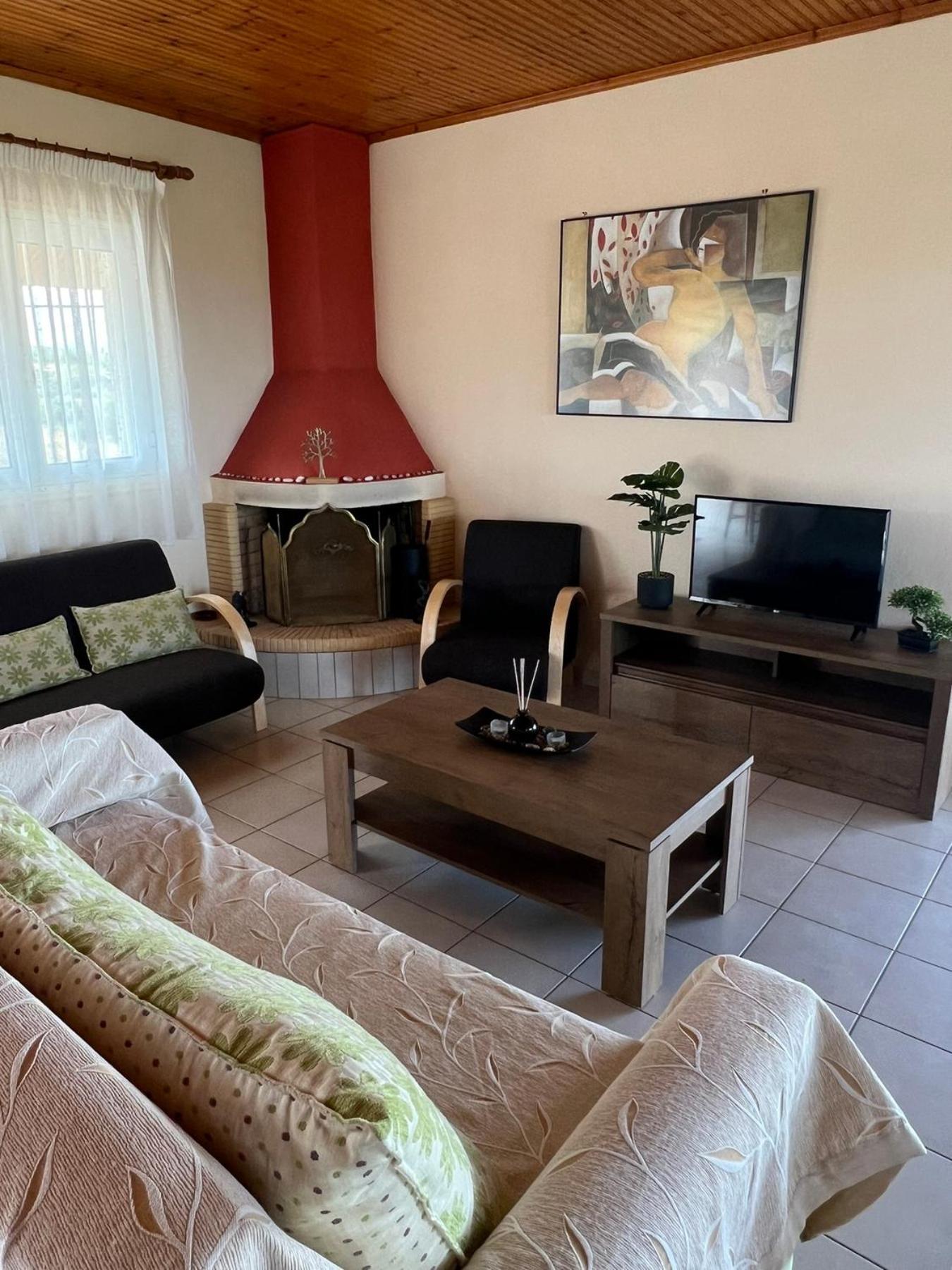 Paralia Avlidhos Xenia'S Seaview House 빌라 외부 사진